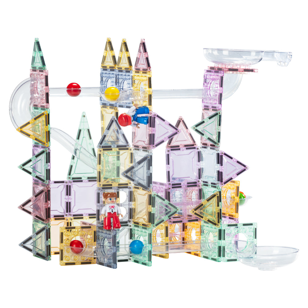 HOBABY 100PCS Magnetic Marble Run