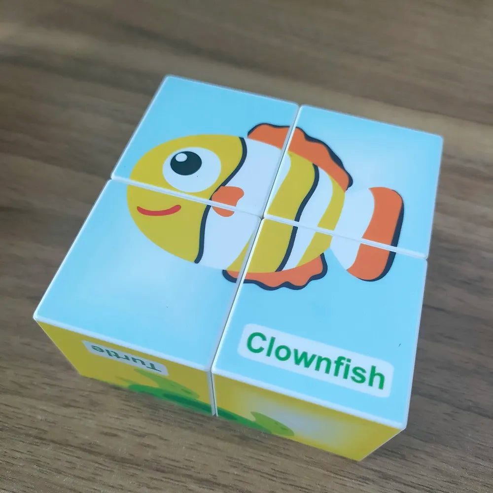 HOBABY 4PCS Clownfish Magnetic Cubes