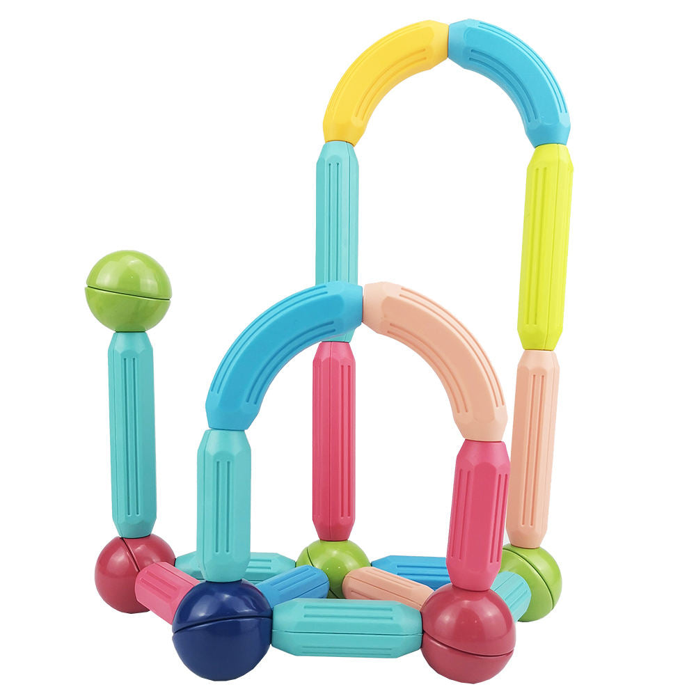 HOBABY 128pcs Magnetic Sticks and Balls